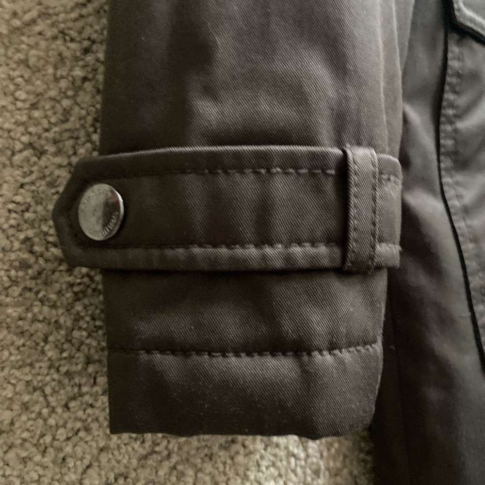 Laundry By Shelli Segal Quilted Olive Jacket - Picture 3 of 15